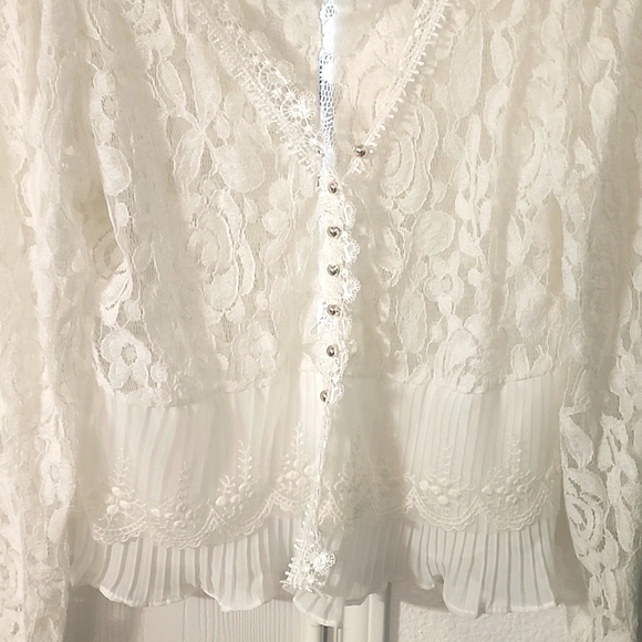 Zhein Dian Blouse Y2K - Picture 2 of 8